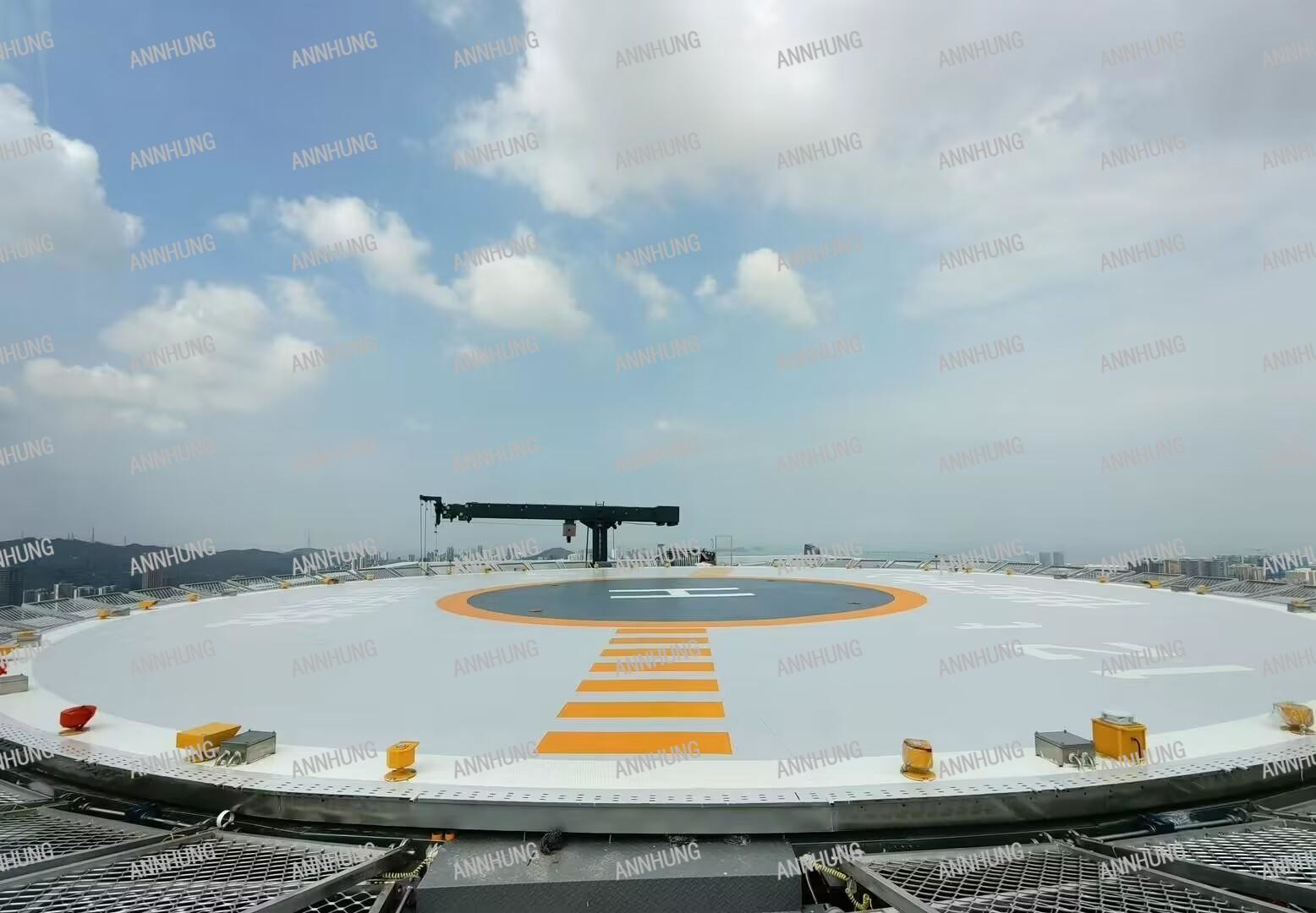 son şirket davası hakkında Zhuhai Makao Körfezi Yüzyıl Merkezi Projesi - Helikopter Aydınlatması