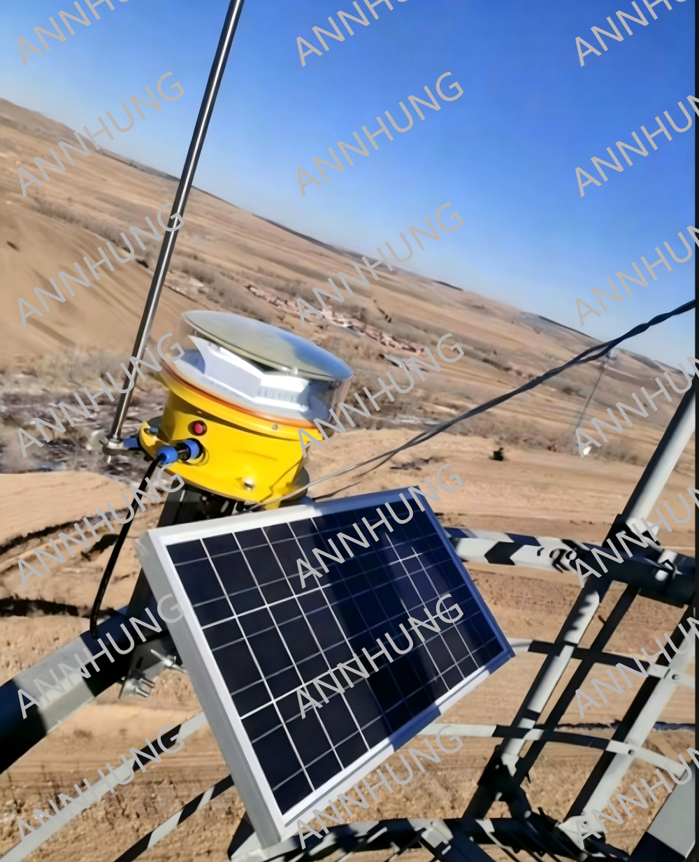 son şirket davası hakkında Güneş Enerjili Orta Yoğunluklu Havacılık İkaz Işığının Proje Durum Gösterimi