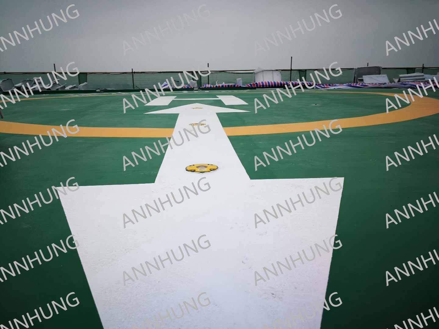 son şirket davası hakkında Building Rooftop Helipad Case Study: AH-HP-I Serial LED Heliport Inset Light