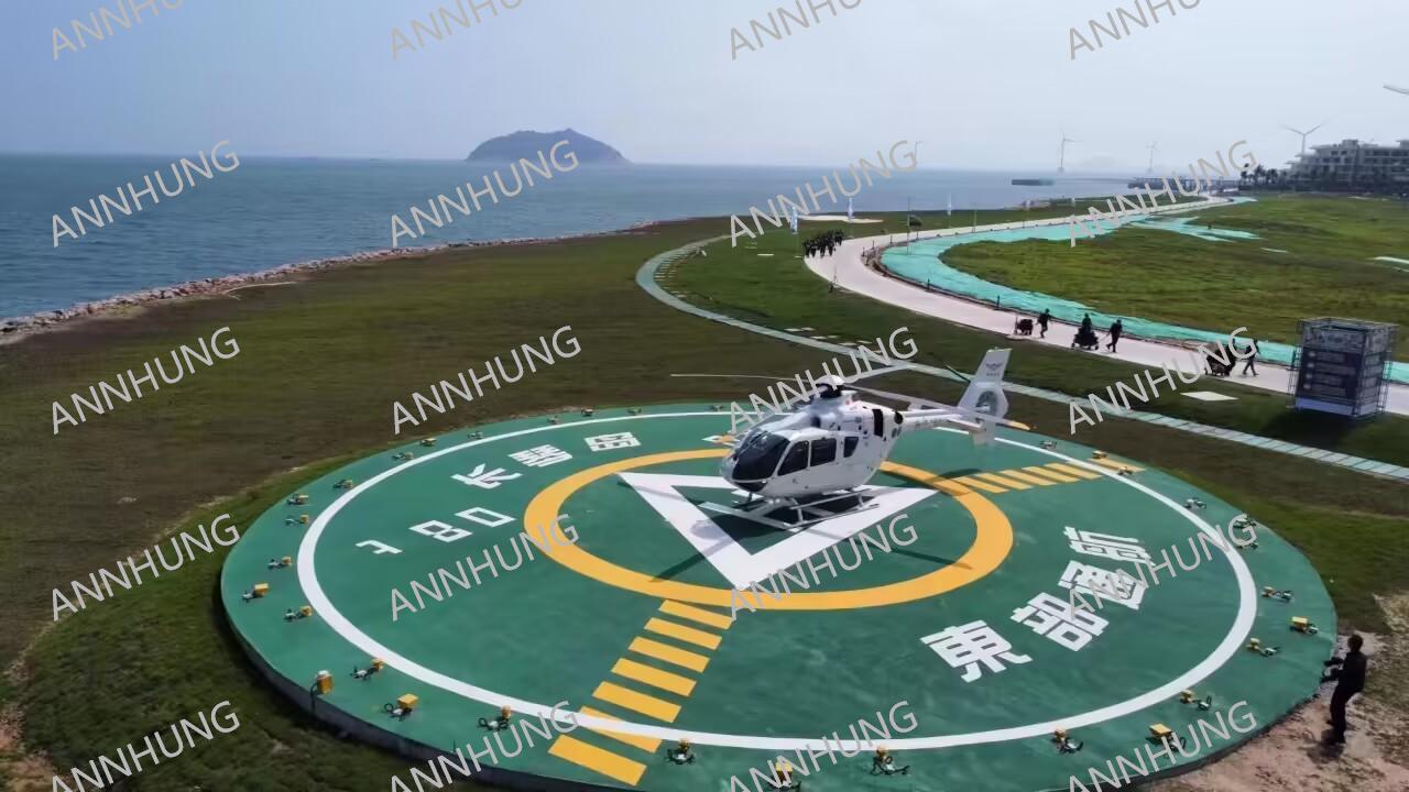 son şirket davası hakkında Coastal Heliport Light Installation Case: ICAO-Compliant LED Helipad Lighting for Safe Night Landings
