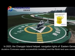 110V 240VAC LED heliport havaalanı işaret ışığı Konma ve Kalkış Alanı