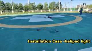 Kurulum Kutusu - Heliport - Helikopter pisti ışığı