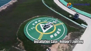 Heliport ışığının Kurulum Örneği