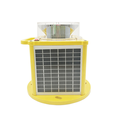 Beyaz 2500cd Solar Heliport Beacon Aydınlatma Mors Kodu H 24 Saat Çalışma