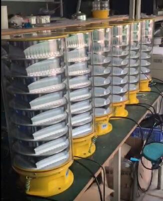 Fabrika Doğrudan Yüksek Yoğunluklu IP67 Su Geçirmez 360 Işın Açılı LED Havacılık Engel Işığı, 200.000cd Yoğunluk