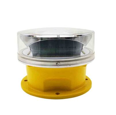 IP68 Kırmızı LED Havacılık Engel Işık Yüksek Geçirgenlik Termal Kararlılık