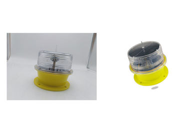 IP68 Yüksek Bina Uçak Uyarı Işıkları Alüminyum Lamba Gövde 3.7V Döküm